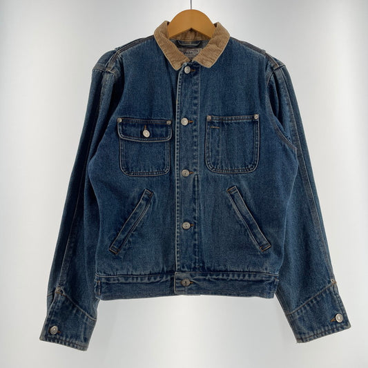 【中古品】【メンズ】 POLO RALPH LAUREN ポロ ラルフ ローレン 80's VINTAGE MALAYSIA DENIM JACKET 80年代 ヴィンテージ マレーシア製 デニムジャケット アウター 白タグ 147-260707-sa-19-tei サイズ：M カラー：インディゴ 万代Net店