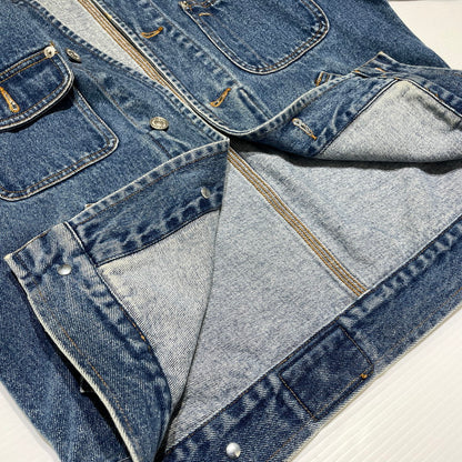 【中古品】【メンズ】 POLO RALPH LAUREN ポロ ラルフ ローレン 80's VINTAGE MALAYSIA DENIM JACKET 80年代 ヴィンテージ マレーシア製 デニムジャケット アウター 白タグ 147-260707-sa-19-tei サイズ：M カラー：インディゴ 万代Net店