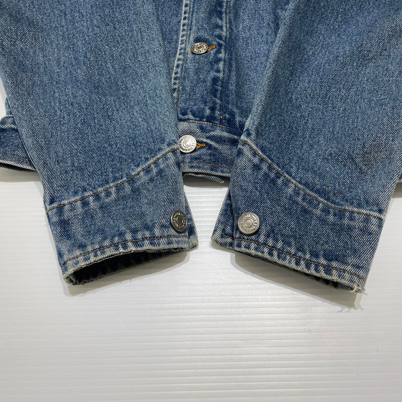【中古品】【メンズ】 POLO RALPH LAUREN ポロ ラルフ ローレン 80's VINTAGE MALAYSIA DENIM JACKET 80年代 ヴィンテージ マレーシア製 デニムジャケット アウター 白タグ 147-260707-sa-19-tei サイズ：M カラー：インディゴ 万代Net店