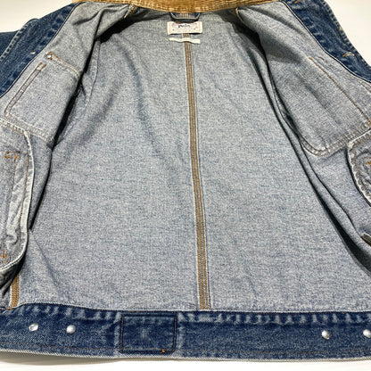 【中古品】【メンズ】 POLO RALPH LAUREN ポロ ラルフ ローレン 80's VINTAGE MALAYSIA DENIM JACKET 80年代 ヴィンテージ マレーシア製 デニムジャケット アウター 白タグ 147-260707-sa-19-tei サイズ：M カラー：インディゴ 万代Net店
