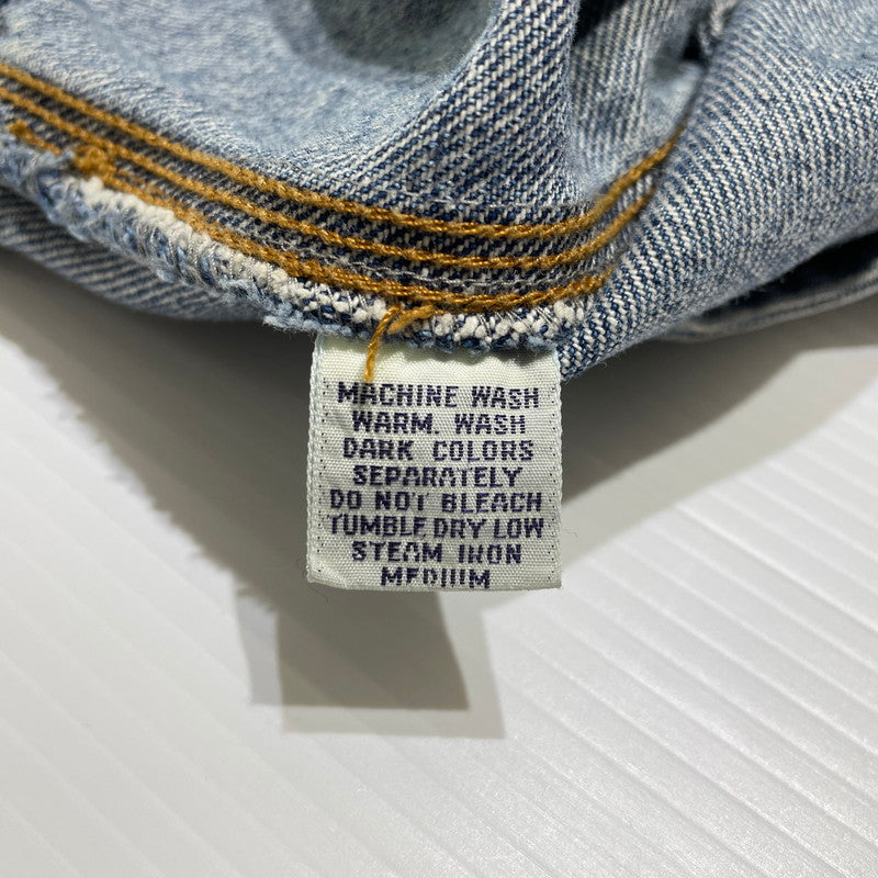 【中古品】【メンズ】 POLO RALPH LAUREN ポロ ラルフ ローレン 80's VINTAGE MALAYSIA DENIM JACKET 80年代 ヴィンテージ マレーシア製 デニムジャケット アウター 白タグ 147-260707-sa-19-tei サイズ：M カラー：インディゴ 万代Net店
