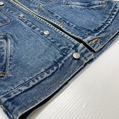 【中古品】【メンズ】 POLO RALPH LAUREN ポロ ラルフ ローレン 80's VINTAGE MALAYSIA DENIM JACKET 80年代 ヴィンテージ マレーシア製 デニムジャケット アウター 白タグ 147-260707-sa-19-tei サイズ：M カラー：インディゴ 万代Net店