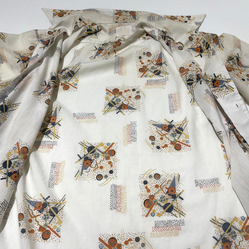 【現状渡し品】【メンズ】 MONTGOMERY WORD モンゴメリーメリー ワールド 70's VINTAGE S/S SHIRT 70年代 ヴィンテージ ショートスリーブ シャツ 半袖 トップス 145-260723-sa-09-tei サイズ：不明 カラー：総柄 万代Net店