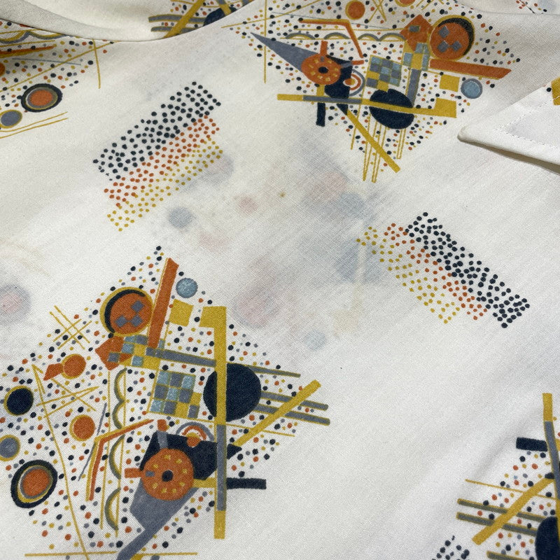 【現状渡し品】【メンズ】 MONTGOMERY WORD モンゴメリーメリー ワールド 70's VINTAGE S/S SHIRT 70年代 ヴィンテージ ショートスリーブ シャツ 半袖 トップス 145-260723-sa-09-tei サイズ：不明 カラー：総柄 万代Net店