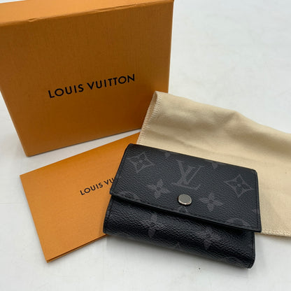 【中古品】【メンズ/レディース】 LOUIS VUITTON ルイ・ヴィトン M12598 モノグラム エクリプス ヴィクターウォレット 財布 三つ折り財布 179-260709-ko-11-tei カラー：ブラック 万代Net店