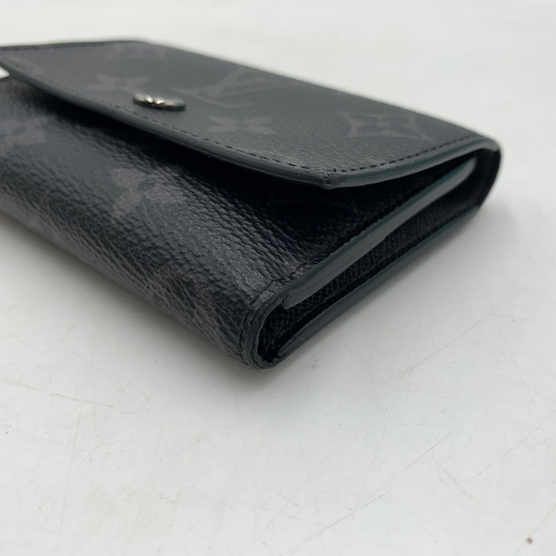 【中古品】【メンズ/レディース】 LOUIS VUITTON ルイ・ヴィトン M12598 モノグラム エクリプス ヴィクターウォレット 財布 三つ折り財布 179-260709-ko-11-tei カラー：ブラック 万代Net店