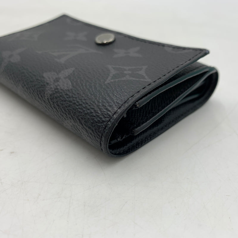 【中古品】【メンズ/レディース】 LOUIS VUITTON ルイ・ヴィトン M12598 モノグラム エクリプス ヴィクターウォレット 財布 三つ折り財布 179-260709-ko-11-tei カラー：ブラック 万代Net店