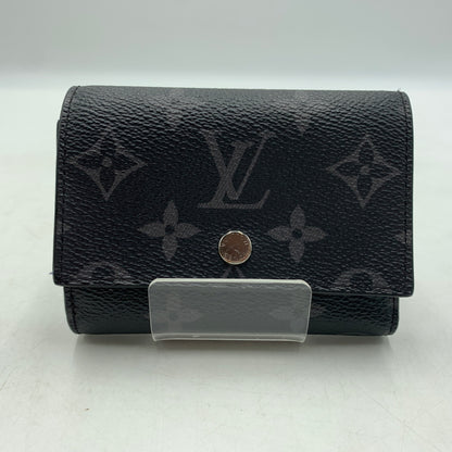 【中古品】【メンズ/レディース】 LOUIS VUITTON ルイ・ヴィトン M12598 モノグラム エクリプス ヴィクターウォレット 財布 三つ折り財布 179-260709-ko-11-tei カラー：ブラック 万代Net店