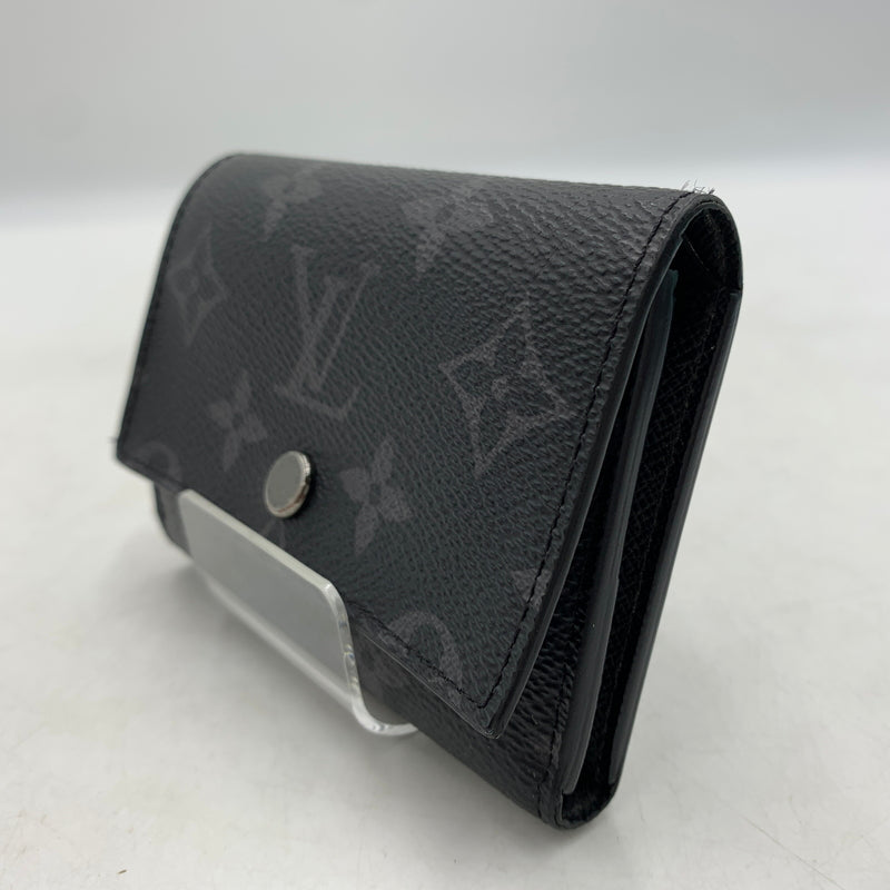 【中古品】【メンズ/レディース】 LOUIS VUITTON ルイ・ヴィトン M12598 モノグラム エクリプス ヴィクターウォレット 財布 三つ折り財布 179-260709-ko-11-tei カラー：ブラック 万代Net店