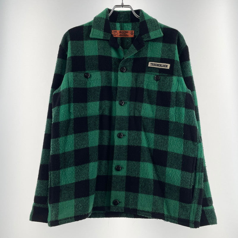 【中古品】【メンズ】 TENDERLOIN テンダーロイン T-BUFFALO JKT 2ND ティーバッファロー ジャケット セカンド アウター 142-260707-sa-15-tei サイズ：M カラー：グリーン 万代Net店