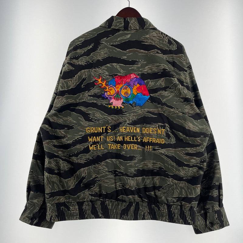 【中古品】【メンズ】 WACKO MARIA ワコ マリア WOLF'S HEAD TIGERCAMO VIETNAM JACKET ウルフルズ ヘッド タイガー ベトナム ジャケット アウター 140-260707-sa-11-tei サイズ：XL カラー：カモ 万代Net店