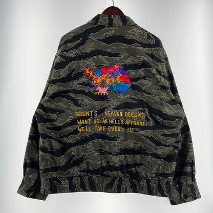 【中古品】【メンズ】 WACKO MARIA ワコ マリア WOLF'S HEAD TIGERCAMO VIETNAM JACKET ウルフルズ ヘッド タイガー ベトナム ジャケット アウター 140-260707-sa-11-tei サイズ：XL カラー：カモ 万代Net店