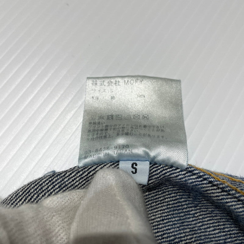 【中古品】【メンズ】 SEQUEL シークエル × FRAGMENT フラグメント 別注コラボ PAINT DENIM JACKET ペイント デニム ジャケット アウター 142-260707-sa-13-tei サイズ：S カラー：インディゴ 万代Net店