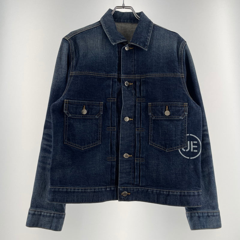 【中古品】【メンズ】 UNIFOAM EXEPERIMENT ユニフォーム エクスペリメント DAMAGE DENIM JACKET UE-220032 ダメージ デニム ジャケット アウター 142-260707-sa-12-tei サイズ：1 カラー：インディゴ 万代Net店