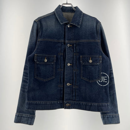 【中古品】【メンズ】 UNIFOAM EXEPERIMENT ユニフォーム エクスペリメント DAMAGE DENIM JACKET UE-220032 ダメージ デニム ジャケット アウター 142-260707-sa-12-tei サイズ：1 カラー：インディゴ 万代Net店
