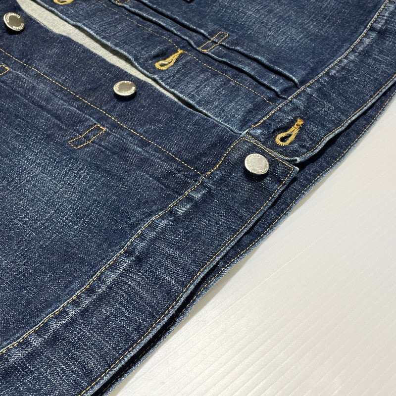 【中古品】【メンズ】 UNIFOAM EXEPERIMENT ユニフォーム エクスペリメント DAMAGE DENIM JACKET UE-220032 ダメージ デニム ジャケット アウター 142-260707-sa-12-tei サイズ：1 カラー：インディゴ 万代Net店