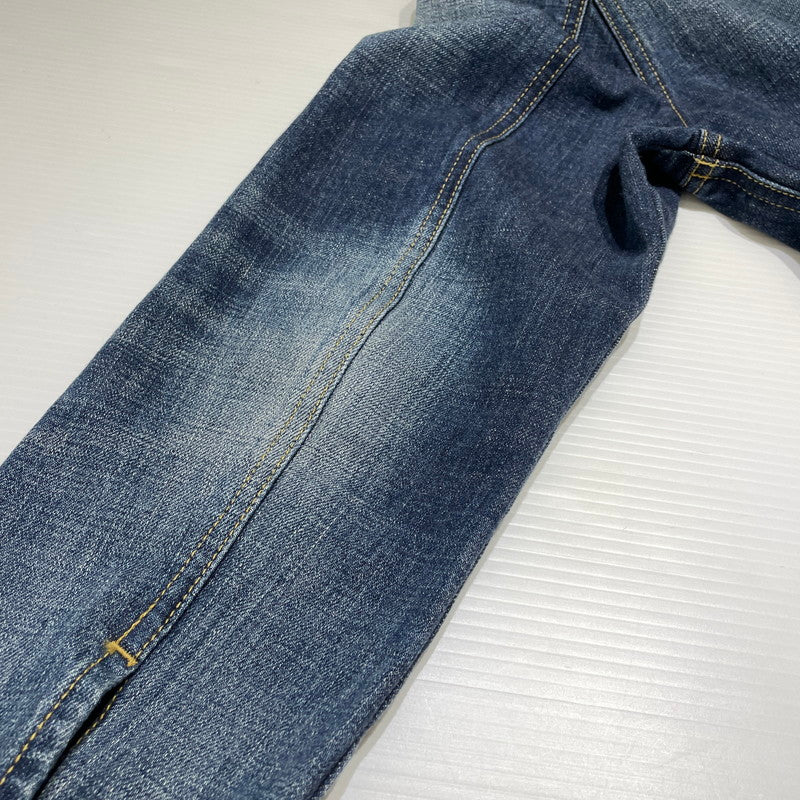【中古品】【メンズ】 UNIFOAM EXEPERIMENT ユニフォーム エクスペリメント DAMAGE DENIM JACKET UE-220032 ダメージ デニム ジャケット アウター 142-260707-sa-12-tei サイズ：1 カラー：インディゴ 万代Net店