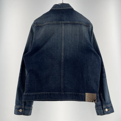 【中古品】【メンズ】 UNIFOAM EXEPERIMENT ユニフォーム エクスペリメント DAMAGE DENIM JACKET UE-220032 ダメージ デニム ジャケット アウター 142-260707-sa-12-tei サイズ：1 カラー：インディゴ 万代Net店
