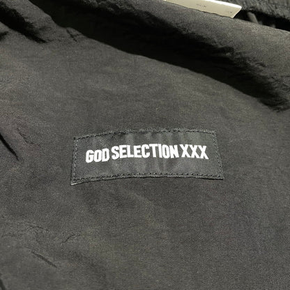 【中古品】【メンズ】 GODSELECTION XXX ゴッド セレクション トリプルエックス NYLON SHORT PANTS ナイロン ショートパンツ ボトムス 153-260707-sa-22-tei サイズ：L カラー：ブラック 万代Net店