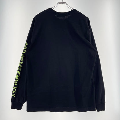【中古品】【メンズ】 GODSELECTION XXX ゴッドセレクション トリプルエックス BOXLOGO L/S TEE ボックスロゴ ロングスリーブ Ｔシャツ 長袖 トップス 142-260707-sa-03-tei サイズ：L カラー：ブラック 万代Net店