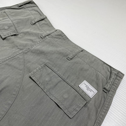 【中古品】【メンズ】 GOD SELECTION XXX ゴッド セレクション トリプルエックス RIPSTOP CARGO PANTS リップストップ カーゴ パンツ ボトムス 153-260707-sa-24-tei サイズ：L カラー：カーキ 万代Net店
