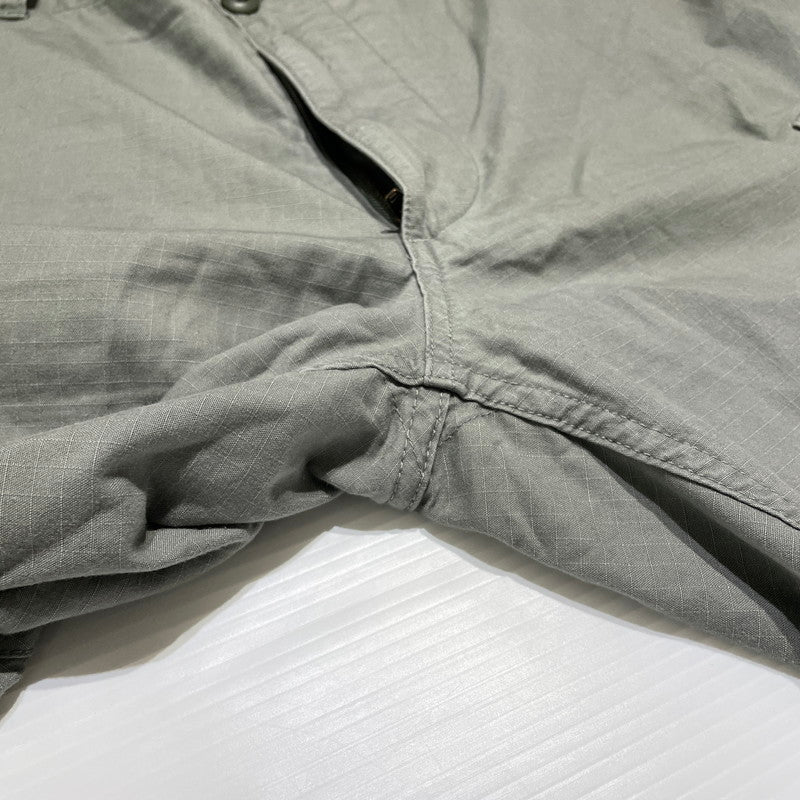 【中古品】【メンズ】 GOD SELECTION XXX ゴッド セレクション トリプルエックス RIPSTOP CARGO PANTS リップストップ カーゴ パンツ ボトムス 153-260707-sa-24-tei サイズ：L カラー：カーキ 万代Net店