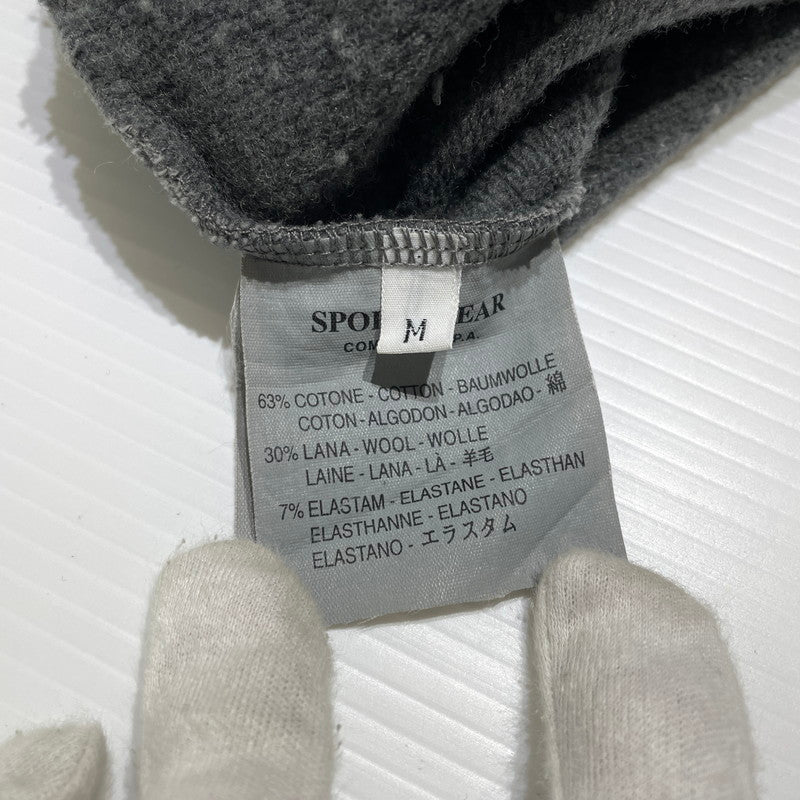 【中古品】【メンズ】 STONE ISLAND ストーン アイランド PATCH MOCK NECK SWEAT 3515647 パッチ付き モックネックスウェット 長袖 トップス トレーナー 141-260707-sa-08-tei サイズ：M カラー：グレー 万代Net店