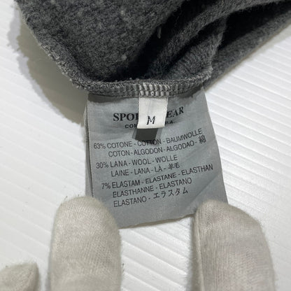 【中古品】【メンズ】 STONE ISLAND ストーン アイランド PATCH MOCK NECK SWEAT 3515647 パッチ付き モックネックスウェット 長袖 トップス トレーナー 141-260707-sa-08-tei サイズ：M カラー：グレー 万代Net店