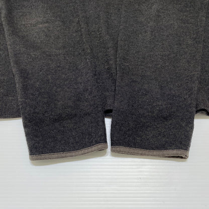 【中古品】【メンズ】 STONE ISLAND ストーン アイランド HALF ZIP SWEATER ハーフ ジップ スウェット 長袖 トップス トレーナー 141-260707-sa-06-tei サイズ：L カラー：グレー系/ブラウン系 万代Net店