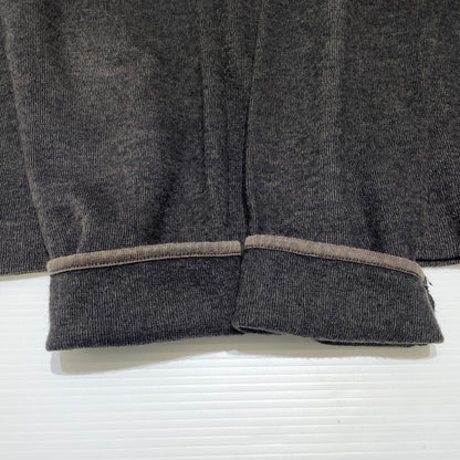 【中古品】【メンズ】 STONE ISLAND ストーン アイランド HALF ZIP SWEATER ハーフ ジップ スウェット 長袖 トップス トレーナー 141-260707-sa-06-tei サイズ：L カラー：グレー系/ブラウン系 万代Net店
