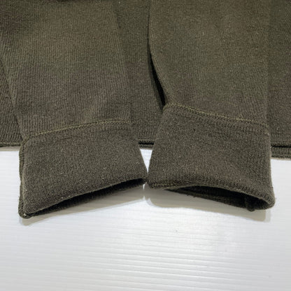 【中古品】【メンズ】 STONE ISLAND ストーン アイランド PATCH WOOLSWEATER パッチ付き ウールセーター 長袖 トップス 141-260707-sa-09-tei サイズ：M カラー：カーキ 万代Net店