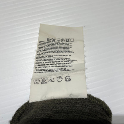 【中古品】【メンズ】 STONE ISLAND ストーン アイランド PATCH WOOLSWEATER パッチ付き ウールセーター 長袖 トップス 141-260707-sa-09-tei サイズ：M カラー：カーキ 万代Net店