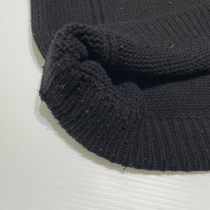 【中古品】【メンズ】 STONE ISLAND ストーン アイランド SLEEVE LOGO L/S KNIT POLOSHIRT 袖ロゴ 長袖 ニット ポロシャツ 長袖 トップス 141-260707-sa-07-tei サイズ：M カラー：ブラック 万代Net店