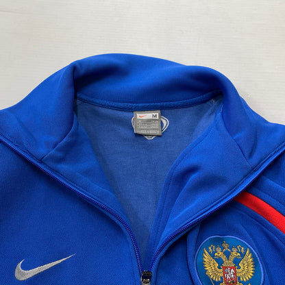【中古品】【メンズ】 NIKE ナイキ 08's RUSSIA NATIONAL TEAM TRACK JACKET 2008年 ロシア代表 トラック ジャケット 148-260901-sa-21-teih サイズ：M カラー：ブルー 万代Net店