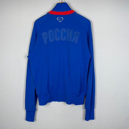 【中古品】【メンズ】 NIKE ナイキ 08's RUSSIA NATIONAL TEAM TRACK JACKET 2008年 ロシア代表 トラック ジャケット 148-260901-sa-21-teih サイズ：M カラー：ブルー 万代Net店