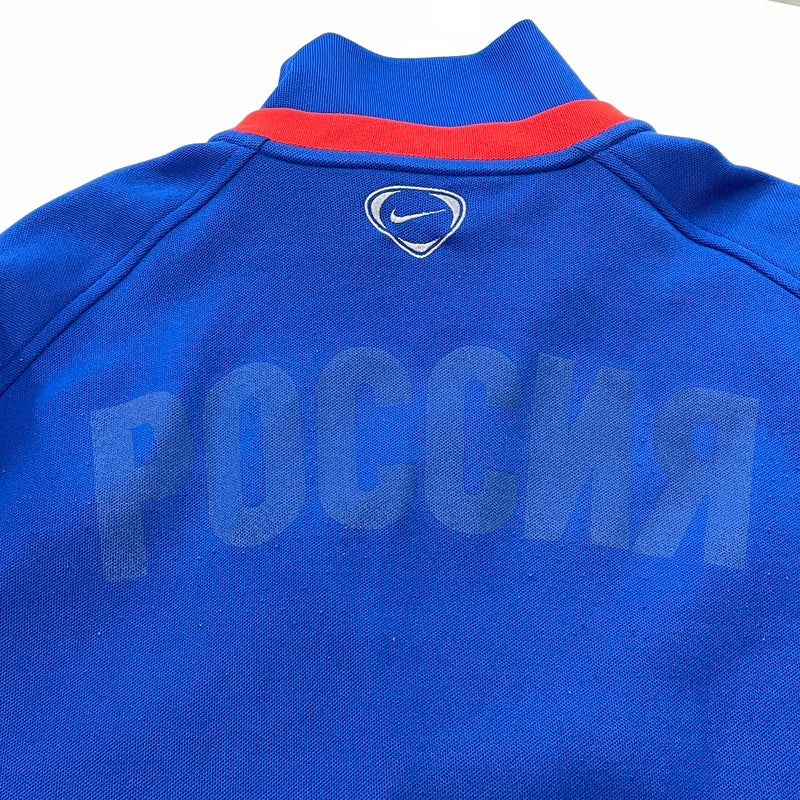【中古品】【メンズ】 NIKE ナイキ 08's RUSSIA NATIONAL TEAM TRACK JACKET 2008年 ロシア代表 トラック ジャケット 148-260901-sa-21-teih サイズ：M カラー：ブルー 万代Net店