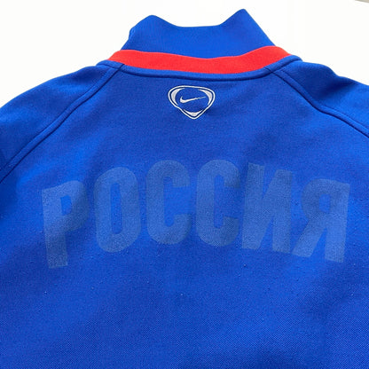 【中古品】【メンズ】 NIKE ナイキ 08's RUSSIA NATIONAL TEAM TRACK JACKET 2008年 ロシア代表 トラック ジャケット 148-260901-sa-21-teih サイズ：M カラー：ブルー 万代Net店