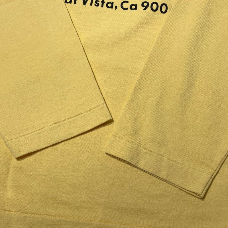 【中古品】【メンズ】 YELLOW RAT イエローラット MOCK NECK L/S TEE WSYRT63 モックネック ロングスリーブ Tシャツ 半袖 トップス 144-260708-sa-18-tei サイズ：L カラー：イエロー 万代Net店