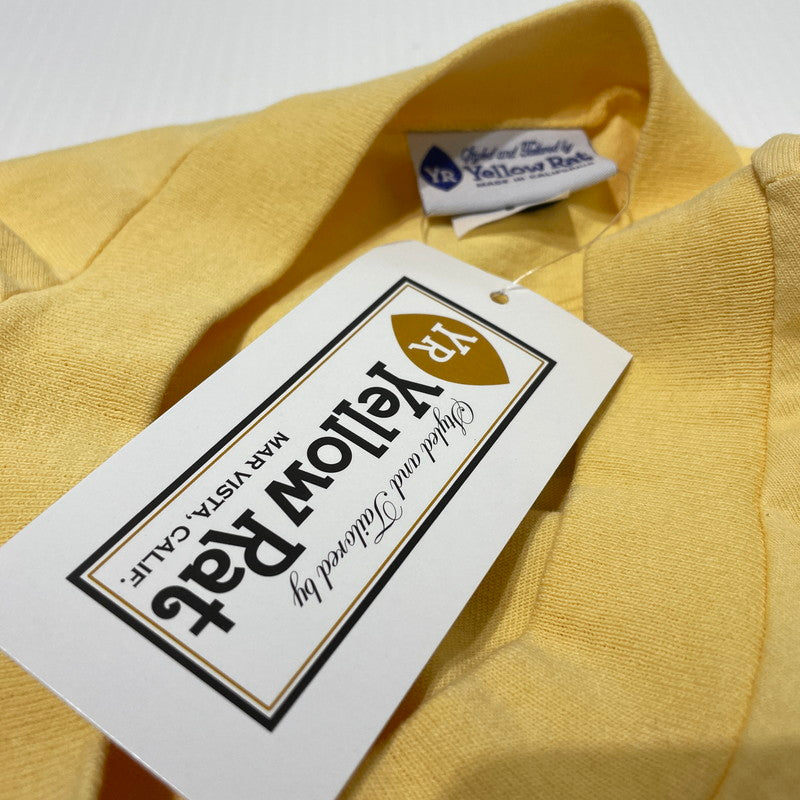【中古品】【メンズ】 YELLOW RAT イエローラット MOCK NECK L/S TEE WSYRT63 モックネック ロングスリーブ Tシャツ 半袖 トップス 144-260708-sa-18-tei サイズ：L カラー：イエロー 万代Net店