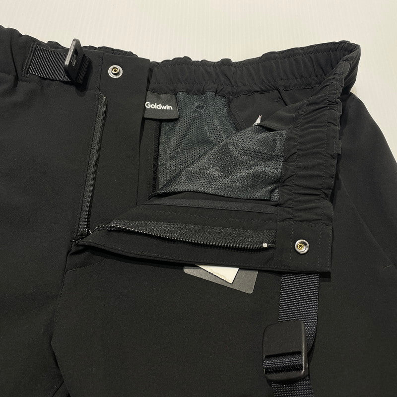 【中古品】【メンズ】 GOLDWIN ゴールドウイン DOUBLE CLOTH STRETCH PANTS GL71351P ダブル クロス ストレッチ パンツ ボトムス 155-260708-sa-20-tei サイズ：L カラー：ブラック 万代Net店