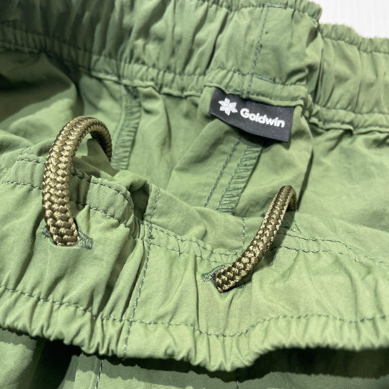 【中古品】【メンズ】 GOLDWIN ゴールドウイン EASY SHORTS GM70150P イージー ショーツ ボトムス 短パン 155-260708-sa-19-tei サイズ：XL カラー：グリーン 万代Net店