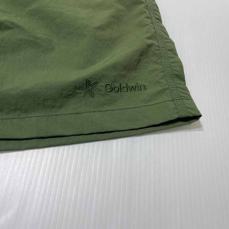 【中古品】【メンズ】 GOLDWIN ゴールドウイン EASY SHORTS GM70150P イージー ショーツ ボトムス 短パン 155-260708-sa-19-tei サイズ：XL カラー：グリーン 万代Net店