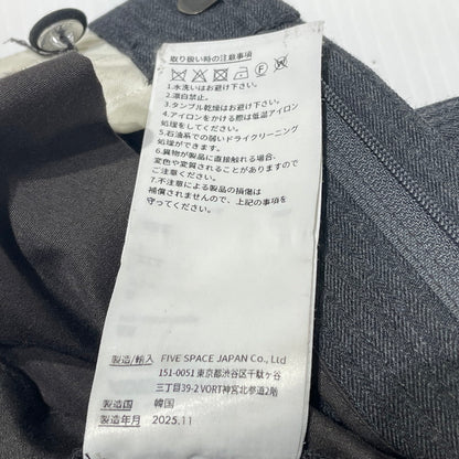 【中古品】【メンズ】 ADERERROR アーダーエラー TROUSERS PRODUCT.56 BP01SSBT0102GR トラウザーズ プロダクト 56 ボトムス 152-260708-sa-24-tei サイズ：S カラー：グレー 万代Net店