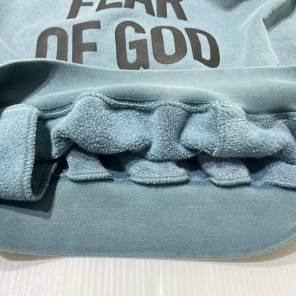 【中古品】【メンズ】 ESSENTIALS エッセンシャルズ COLLEGE LOGO HOODIE "2026" カレッジ ロゴ フーディー 2026年 トップス プルーオーバー パーカー 142-260708-sa-17-tei サイズ：M カラー：ブルー 万代Net店