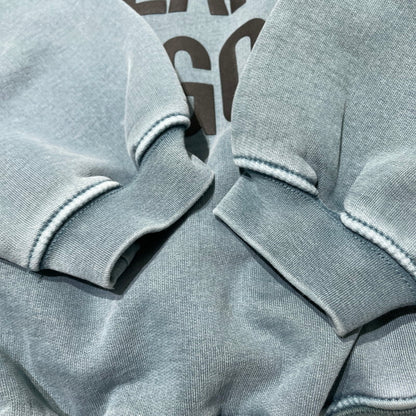 【中古品】【メンズ】 ESSENTIALS エッセンシャルズ COLLEGE LOGO HOODIE "2026" カレッジ ロゴ フーディー 2026年 トップス プルーオーバー パーカー 142-260708-sa-17-tei サイズ：M カラー：ブルー 万代Net店