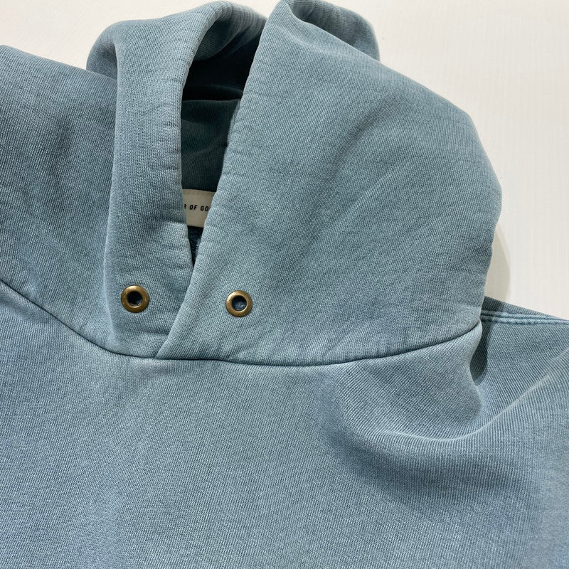 【中古品】【メンズ】 ESSENTIALS エッセンシャルズ COLLEGE LOGO HOODIE "2026" カレッジ ロゴ フーディー 2026年 トップス プルーオーバー パーカー 142-260708-sa-17-tei サイズ：M カラー：ブルー 万代Net店