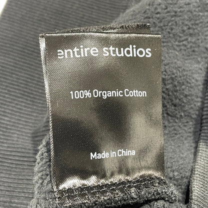 【中古品】【メンズ】 ENTIRE STUDIOS エンタイア スタジオ BOX CREW SWEAT ES2126 P0065 ボックス クルー スウェット トップス トレーナー 140-260708-sa-14-tei サイズ：L カラー：ブラック 万代Net店
