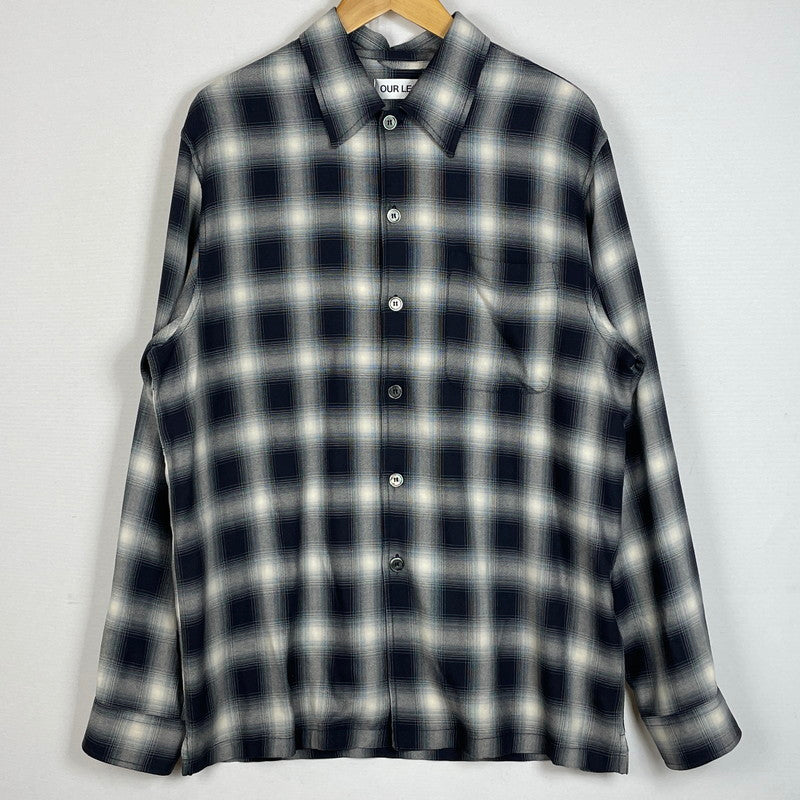 【中古品】【メンズ】 OUR LEGACY アワーレガシー M2262ERC EVERY SHIRT エブリ シャツ 長袖 トップス 141-260708-sa-06-tei サイズ：44 カラー：グレー 万代Net店