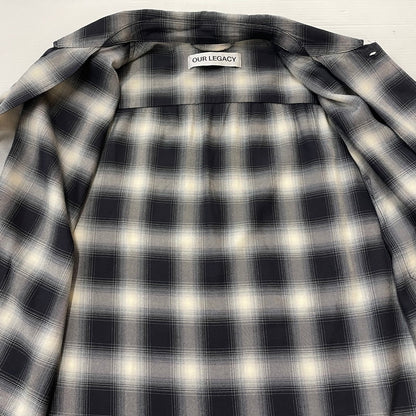 【中古品】【メンズ】 OUR LEGACY アワーレガシー M2262ERC EVERY SHIRT エブリ シャツ 長袖 トップス 141-260708-sa-06-tei サイズ：44 カラー：グレー 万代Net店