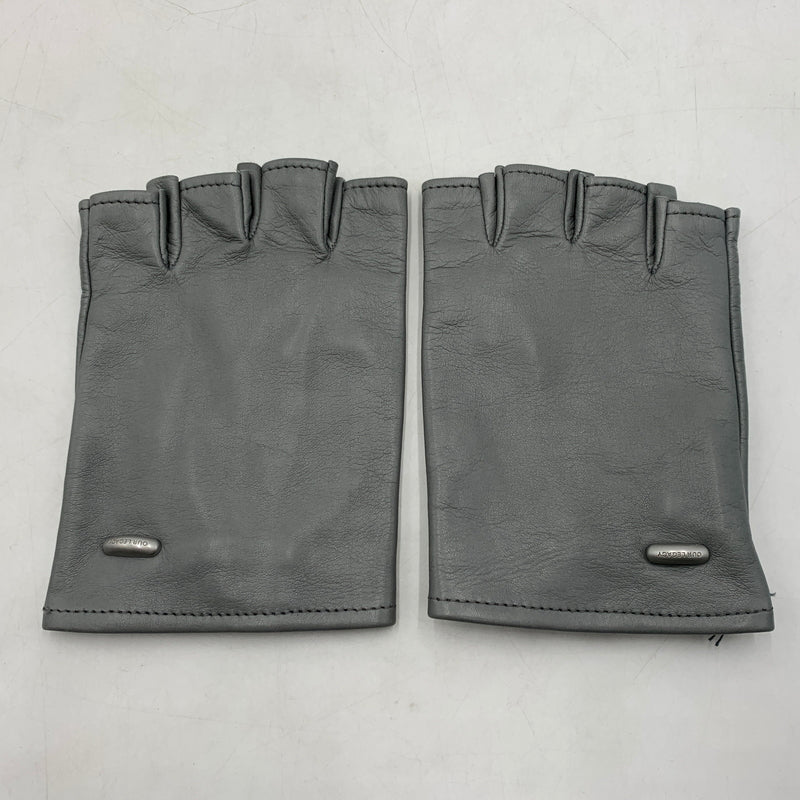 【中古品】【メンズ】 OUR REGACY アワーレガシー LEATHER GLOVES A2258BPL レザーグローブ アクセサリー バイカーグローブ 手袋 192-260709-ko-18-tei サイズ：M カラー：グレー 万代Net店
